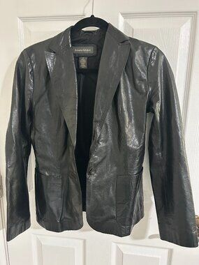 Banana Republic Genuine Leather Jacket Size 0